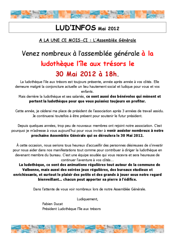 newsletter  05_2012