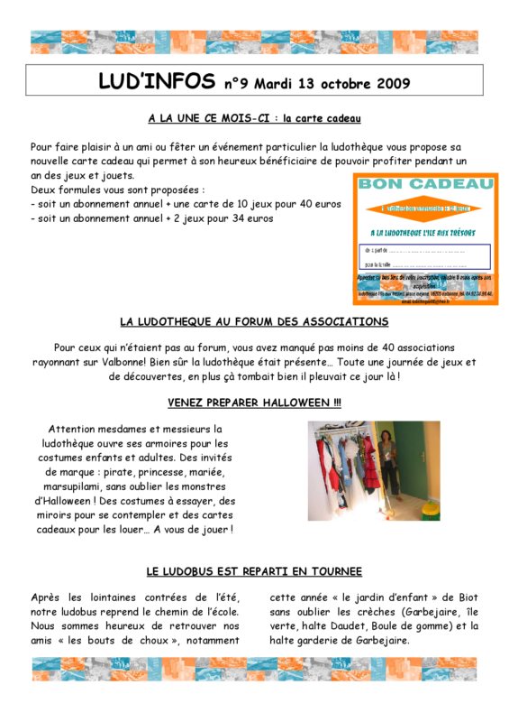 newsletter1009
