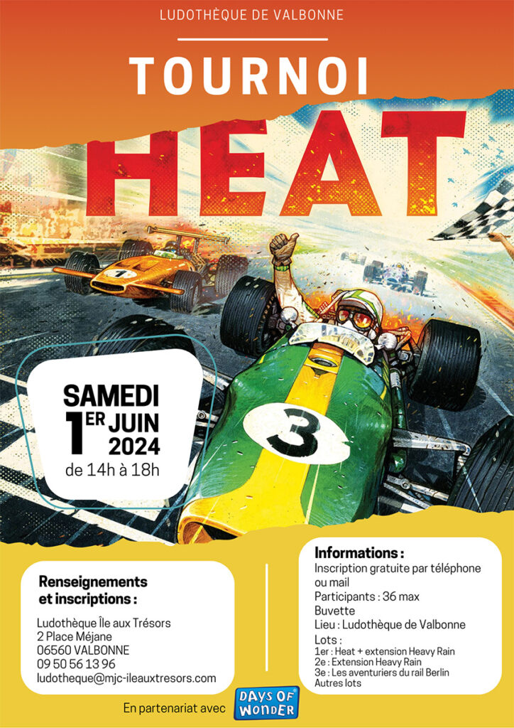 Affiche tournoi HEAT