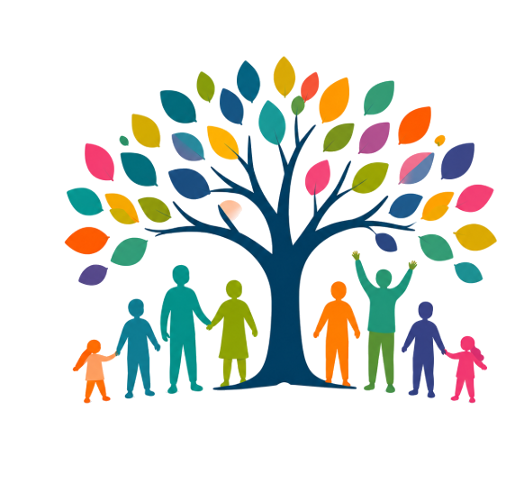 Arbre et famille - illustration Escale MJC